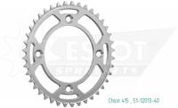 ESJOT Chain wheel 415 40z alu silver