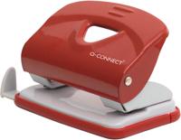 Q-CONNECT Light Duty perforator, metaal, 20 blad, rood