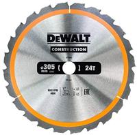 DeWalt Accessoires Cirkelzaagblad 305x30x24t, negatief 5°, kerf 3mm - DT1958-QZ - DT1958-QZ