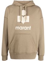 MARANT hoodie Miley à logo imprimé - Vert