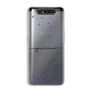 Sterren: Samsung Galaxy A80 Transparant Hoesje