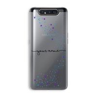 Sterren: Samsung Galaxy A80 Transparant Hoesje Sterren: Samsung Galaxy A80 Transparant Hoesje