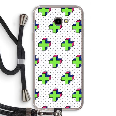 8-bit N°10: Samsung Galaxy J4 Plus Transparant Hoesje met koord