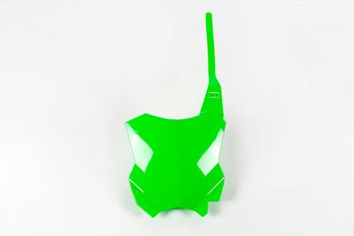 UFO PLAST startnummerbord start number plate ufo kawasaki green