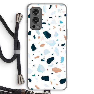 Terrazzo N°13: OnePlus Nord 2 5G Transparant Hoesje met koord