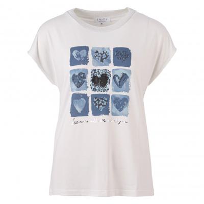 Enjoy - Blauw | Dames | Top | Blauw | L | regular | Kamst mode