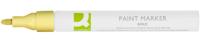 Q-CONNECT paint marker, op oliebasis, ronde punt, goud