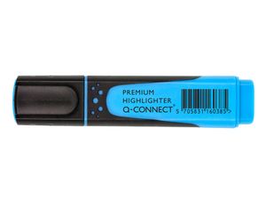 Q-CONNECT Premium markeerstift, blauw