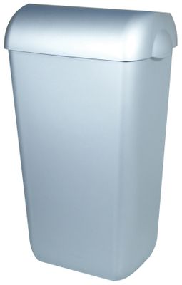 PlastiQline PlastiQline afvalbak 23l PQA23M - RVS-look