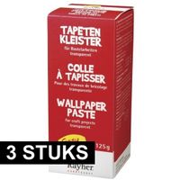 3x pakken behangplaksel 125 g