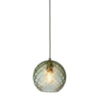Hanglamp glazen Venetië bol - groen