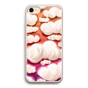 Katoen Wolken: iPhone 7 Transparant Hoesje