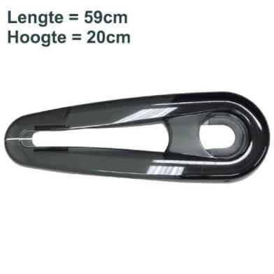 Axa Voorzetscherm 24" slicer - smoke (winkelverpakking)