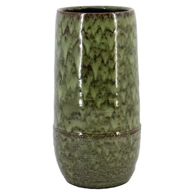 Vaas optim d18h35cm groen