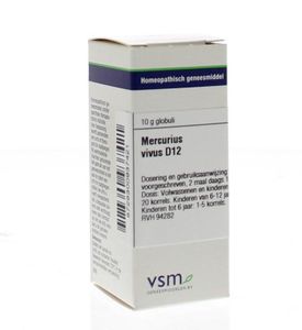 VSM Mercurius vivus D12 (10 gr)