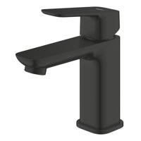 Grohe Cubeo Wastafelmengkraan - S-size - uitloop 10.6cm - opbouw - zwart mat 1017322430 Grohe Cubeo Wastafelmengkraan - S-size - uitloop 10.6cm - opbouw - zwart mat 1017322430