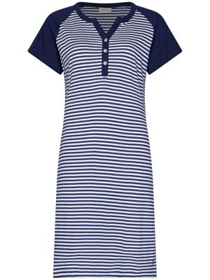 Duurzaam gestreept nachthemd Pastunette