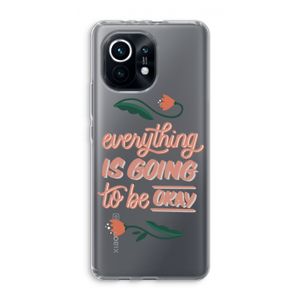 Optimistic flower girl: Xiaomi Mi 11 Transparant Hoesje