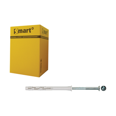 pgb-Europe SMART | Raamplug +schroef VZK Tx Ø 8x140 Nzn | 50 st SM0RPTN010801403