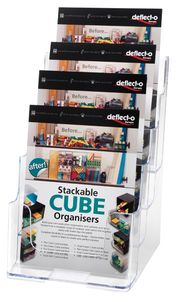 Deflecto 77301 bureaulade-organizer Transparant