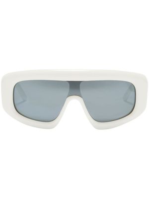 Palm Angels Eyewear lunettes de soleil Carmel - Blanc