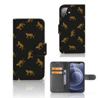 Telefoonhoesje | Met pasjeshouder | voor Apple iPhone 12 Mini Leopards