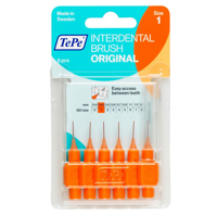 TePe Interdentale Ragers Original 0.45 mm oranje - 6 stuks