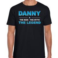 Danny Voornaam cadeau - The man, The myth the legend - zwart - voor heren - verjaardag