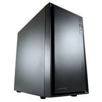 LC Power 2016MB Micro-tower PC-behuizing Zwart - thumbnail