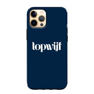 Topwijf Navy: iPhone 12 Pro Max Tough Case