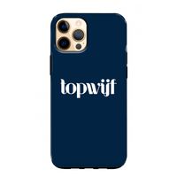 Topwijf Navy: iPhone 12 Pro Max Tough Case