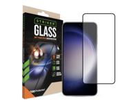 Striker Striker D3O Xtreme Impact Glass Screen Protector - Black Frame - Samsung Galaxy S22 5G/S23 5G