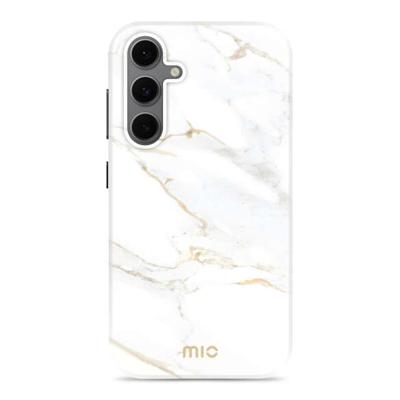 MIO White Marble Magsafe Compatible for Samsung S24 FE 5G