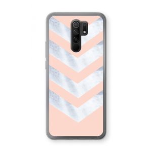 Marmeren pijlen: Xiaomi Redmi 9 Transparant Hoesje