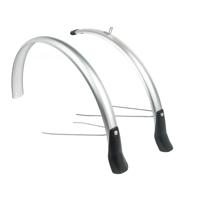 Eurofender spatbordenset snello 51mm 28" zilver
