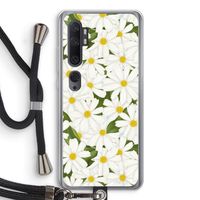 Summer Daisies: Xiaomi Mi Note 10 Transparant Hoesje met koord