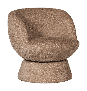 BePureHome Draaifauteuil Shuffle Chenille