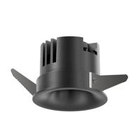 Lucide SNAXX - Inbouwspot - Ø 8 cm - LED Dimb. - CCT - 1x12W 2700K/4000K - Mat zwart chroom | Premium