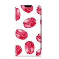 Apple iPhone 14 Plus | Flip Style Cover | Pink Macarons