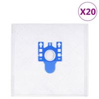 VidaXL Stofzuigerzakken voor miele type gnh 20 st