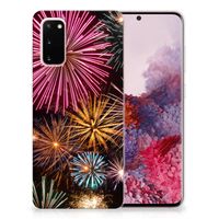 Samsung Galaxy S20 Silicone Back Cover Vuurwerk