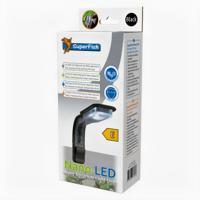 Superfish Nano Led Zwart - Energiezuinige Verlichting voor Nano-Aquaria, 0,6W, Geschikt voor Zoet- & Zoutwater