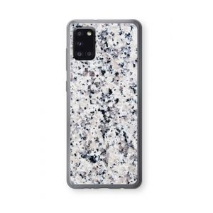 Gespikkelde marmer: Samsung Galaxy A31 Transparant Hoesje