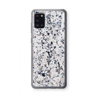 Gespikkelde marmer: Samsung Galaxy A31 Transparant Hoesje