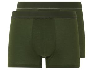 LIVERGY 2 heren boxers (Groen, XL)