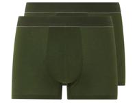 LIVERGY 2 heren boxers (Groen, XL)