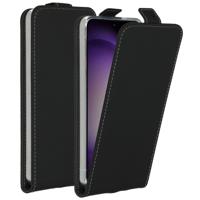 Accezz Flipcase Samsung Galaxy S24 Telefoonhoesje Zwart Accezz Flipcase Samsung Galaxy S24 Telefoonhoesje Zwart