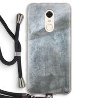 Grey Stone: Xiaomi Redmi 5 Transparant Hoesje met koord