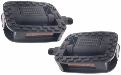 Fietspedalen Edge Comfort Anti-Slip - Zwart