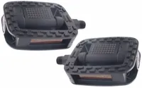 Fietspedalen Edge Comfort Anti-Slip - Zwart
